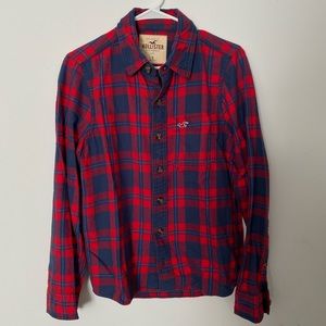 Men’s Long Sleeve Hollister Flannel (S)